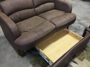 Leather RV Sofa